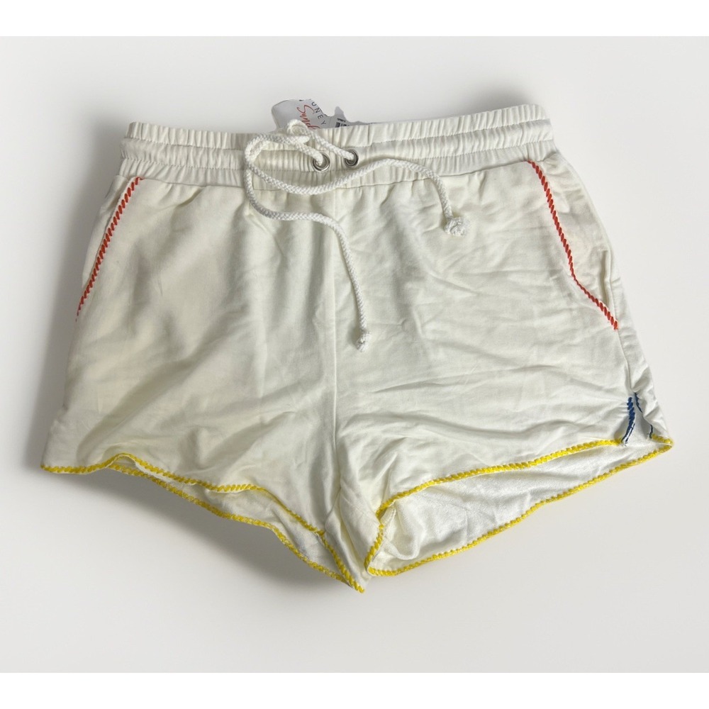 Honey Punch Sundays Women's Rayon Blend‎ Shorts Hot Pants Size Small White NWT